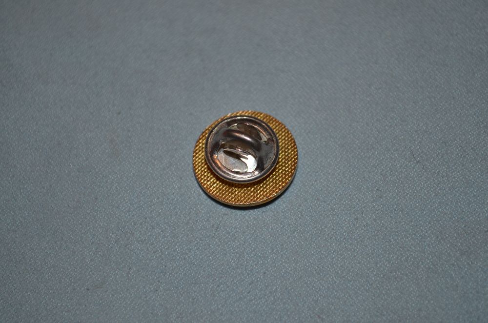 PIN AC ARGINT 925 Aurit + Diamant - FIAT - Email - Rever Costum !