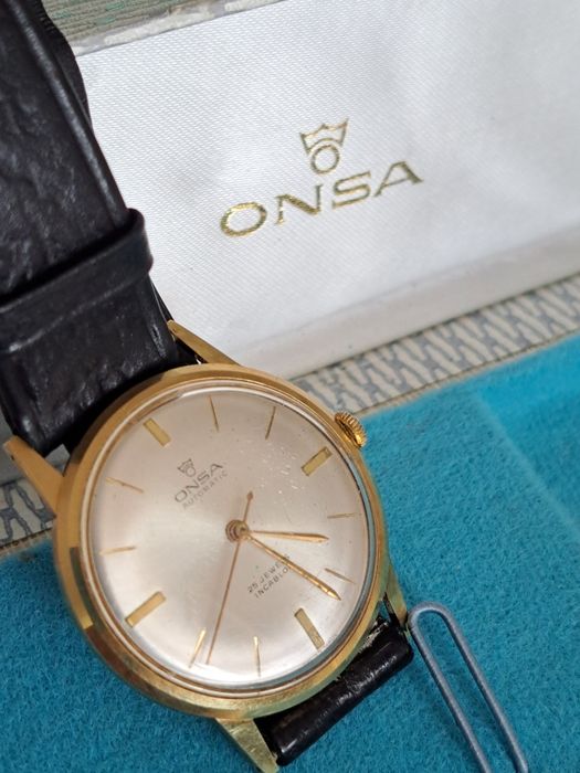 Ceas de Aur 18 K Onsa Automatic