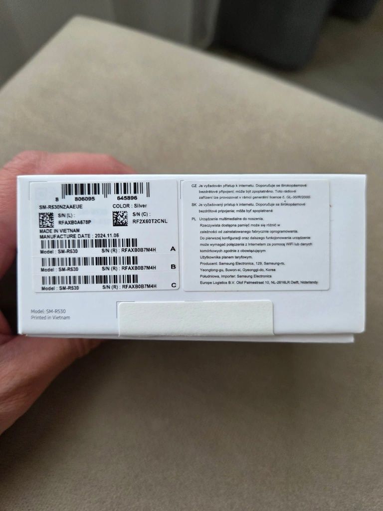 Слушалки samsung galaxy buds 3