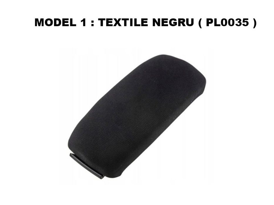 Audi A3 8P Capac Cotiera - Textil / Piele / Negru / Gri / Bej.