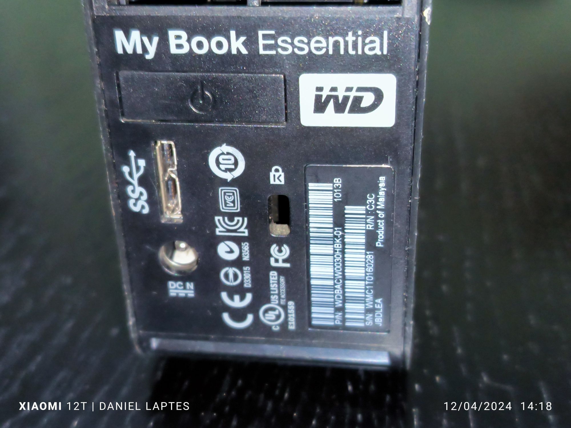 Hdd extern USB 2/USB 3/ Fireware/ Esata 1 TB