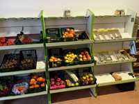 Зелени Стелажи за плодове и зеленчуци от Мдф Рафтове