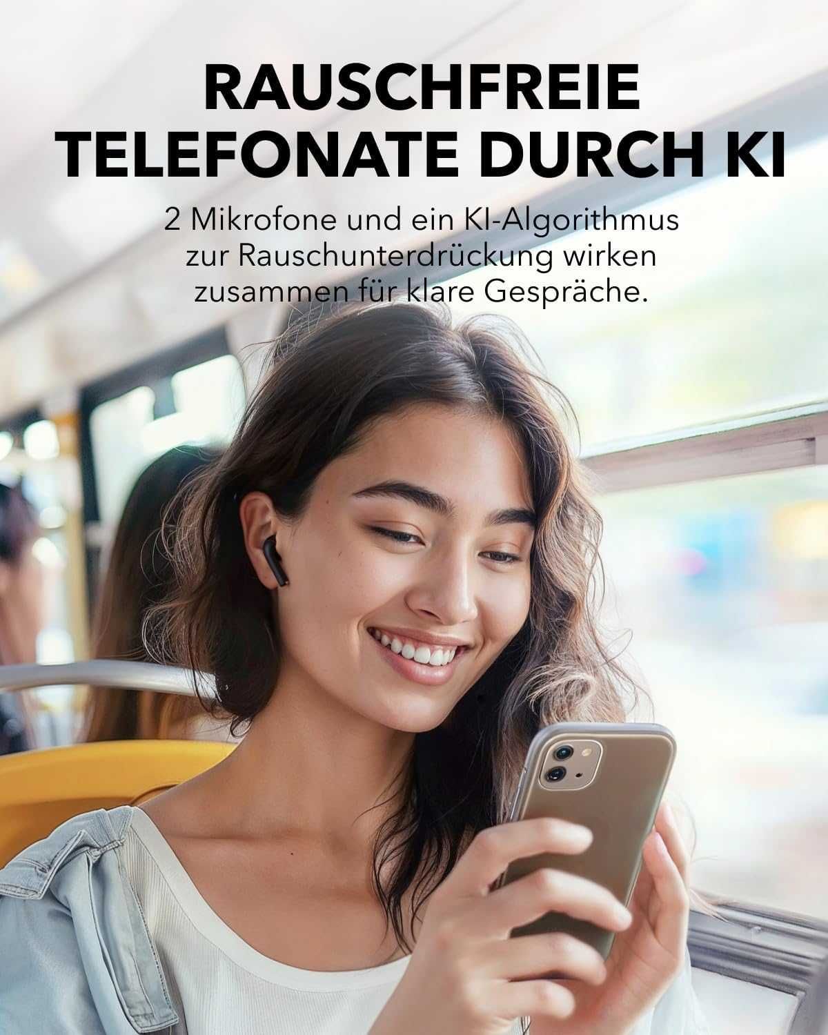 ПРОМО 2г Гаранция Нови Безжични Bluetooth Слушалки Anker Soundcor K20i