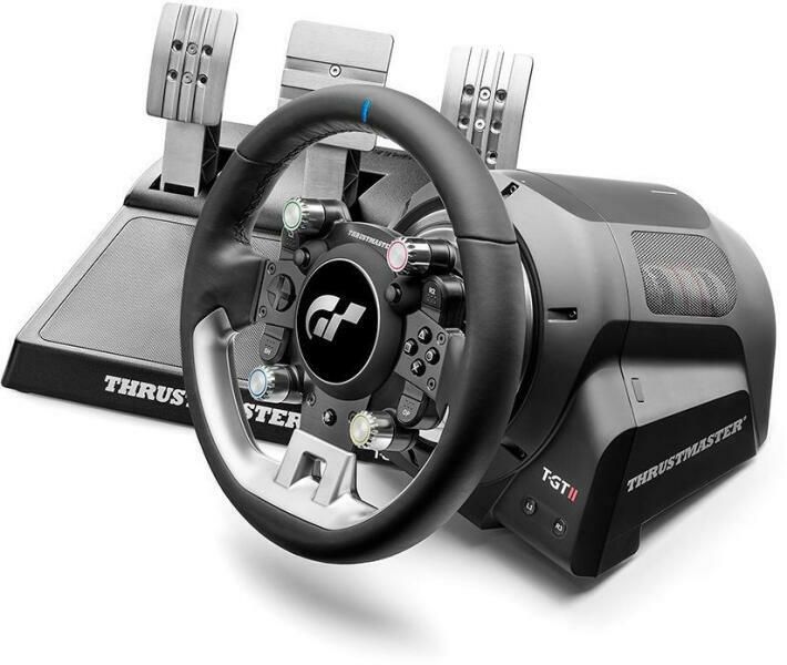 Volan thrustmaster tg 2 + schimbator tg8a plus frana de mana