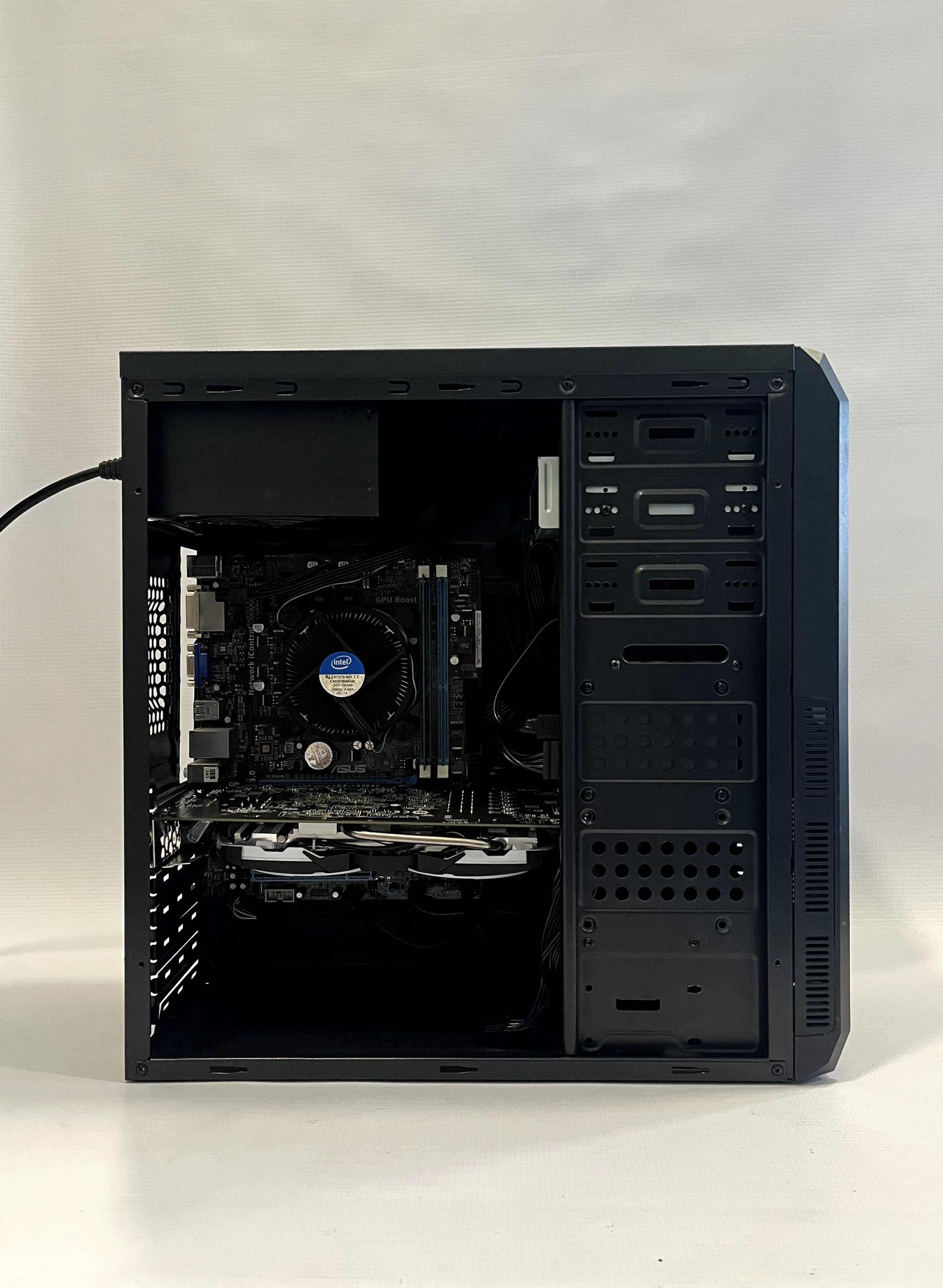 Бюджетен геймърски компютър Intel Core i5 2400, RX 580 8GB, 8GB ram