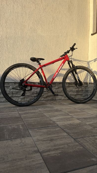 Bicicletă MTB WolfBike, roți 29”, furcă și frâne Krayton, model 2022