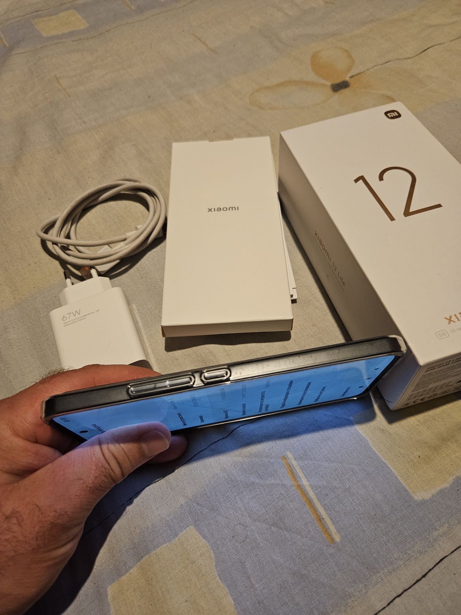 Xiaomi 12 Lite 5G Рам 8Gb 128GB Памет-Пълен  комплект!