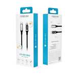 Кабел с LCD дисплей, USB-C – USB-C, 100W, 1.0 м, черен – Forever