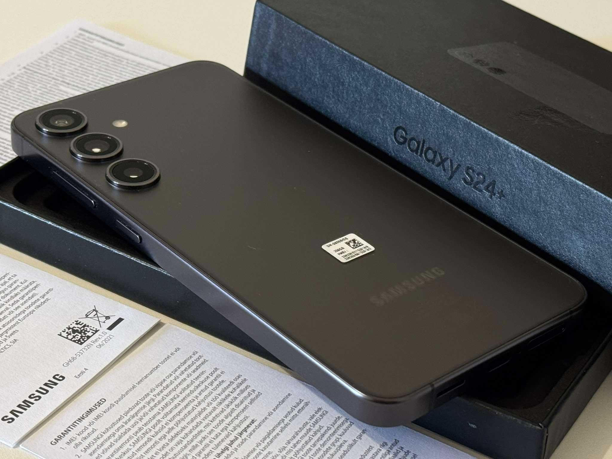 Нов! Бартер! Galaxy S24 Plus 256/12GB Onyx Black (Черен)