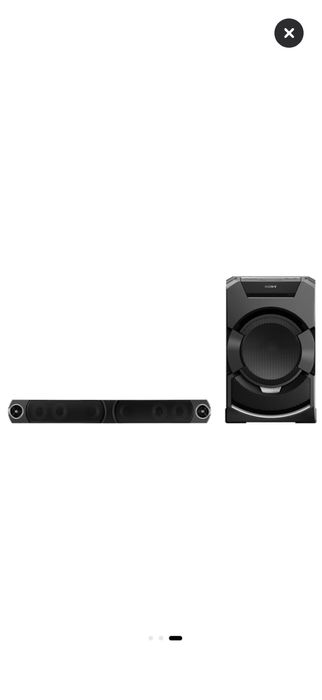 Sistem audio Sony MHCGT5D, 2400w, Bluetooth, 6.1
