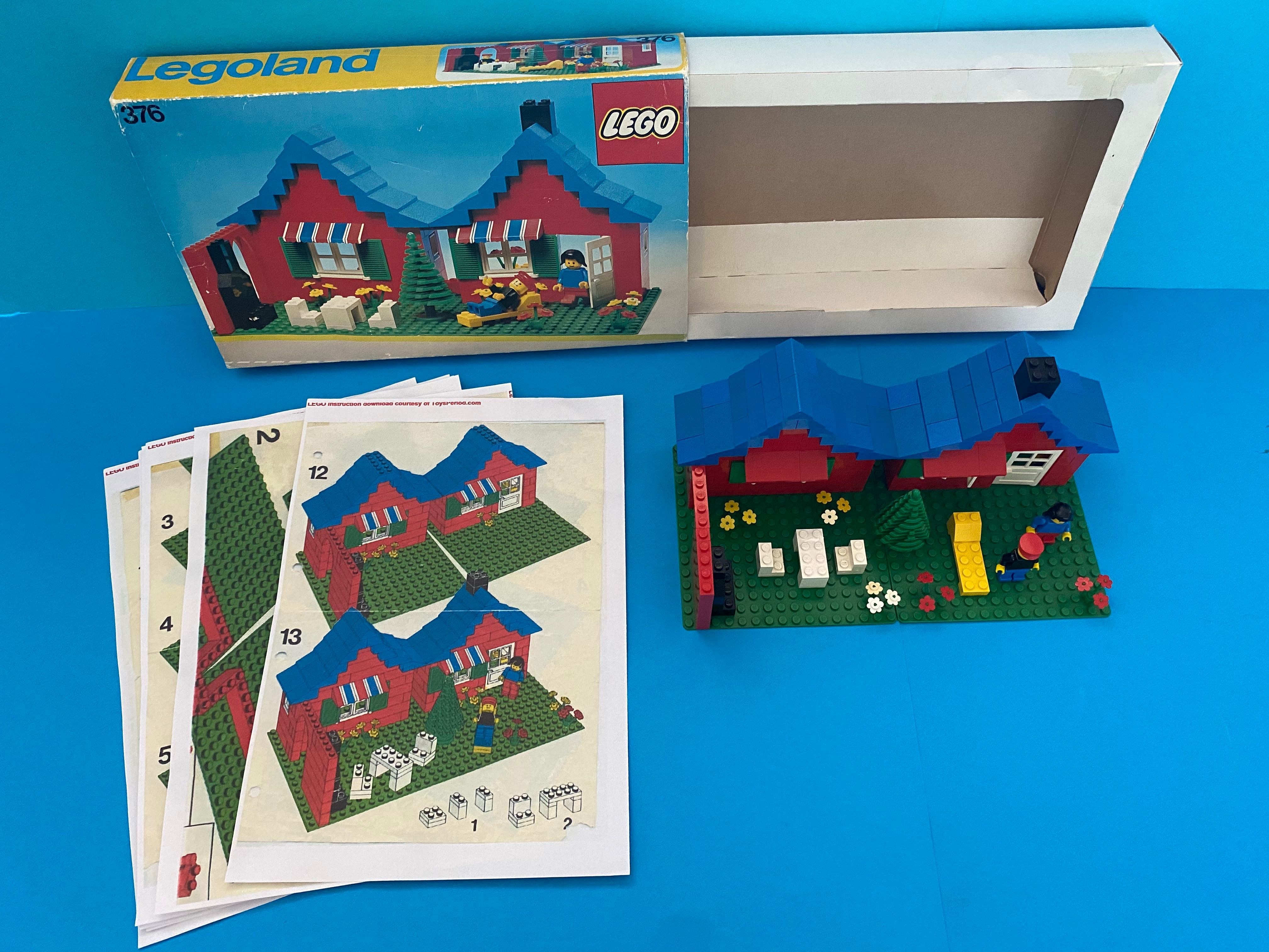 Lego 376 Entry Town House with Garden - ретро 1978 г.