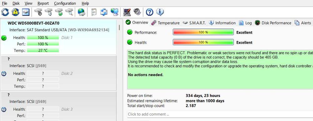 WD / SEAGATE / HITACHI / SAMSUNG HDD 2.5 500GB / Хард диск за лаптоп
