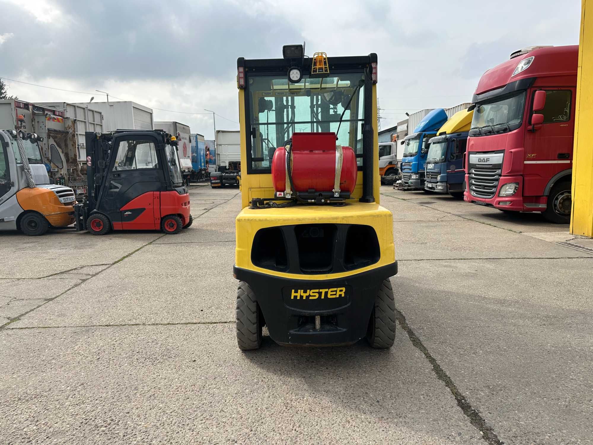 Мотокар Hyster H8