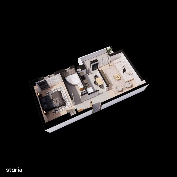 Apartament Cu 2 Camere, Bloc Nou-Pacurari-Kaufland!! Comision 0%!