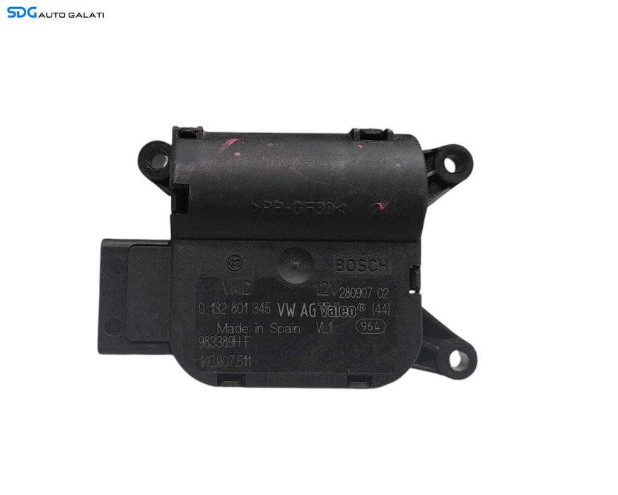 Motoras Reglaj Grila Clapeta Clapete Aeroterma Volkswagen Passat B7 2010 - 2015 Cod 0132801345 [N0773]