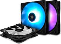 Case Cooler Deepcool RF120 в 3х цветах (Red,White,Blue)