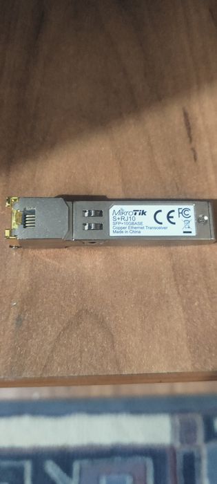 SFP на RJ45 модуль MikroTik S-RJ01