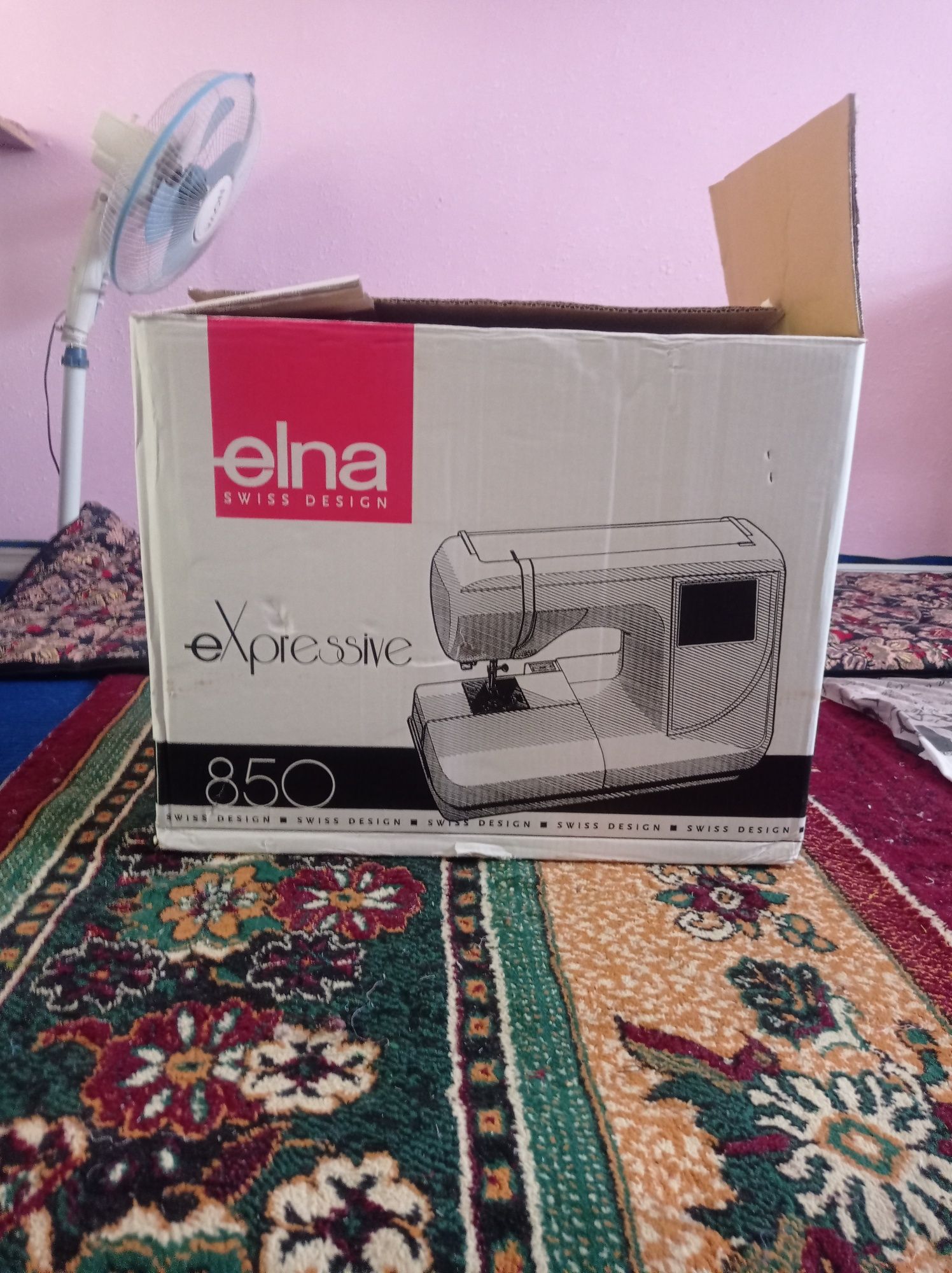 Elna vishipka kompyuter tikish mashinka