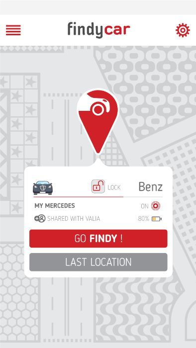 findyCar - GPS tracker за автомобили с 1 мес. активация