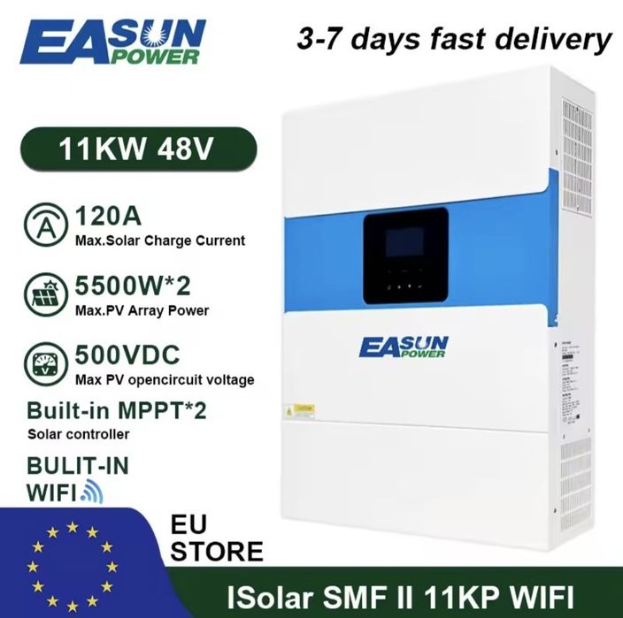 Invertor easun 11 KW, NOU