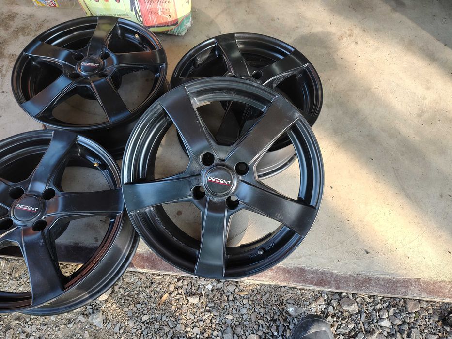 4бр.АЛУМИНИЕВИ ДЖАНТИ 16ки DEZENT 4x108 6Jx16 ET25 за Пежо,Ситроен