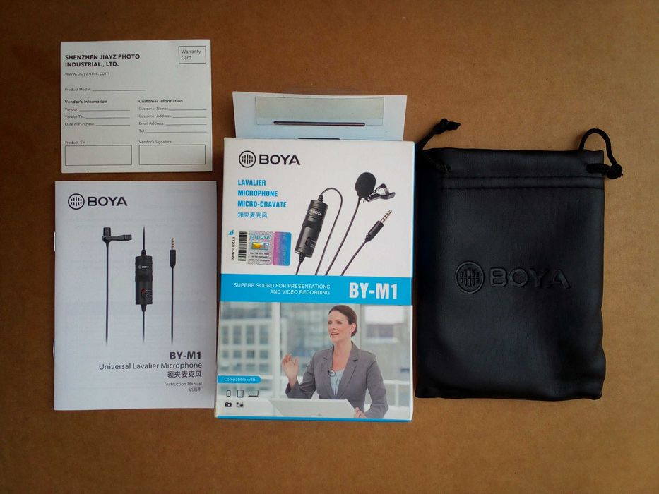Mikrofon Boya BY M1 sotiladi