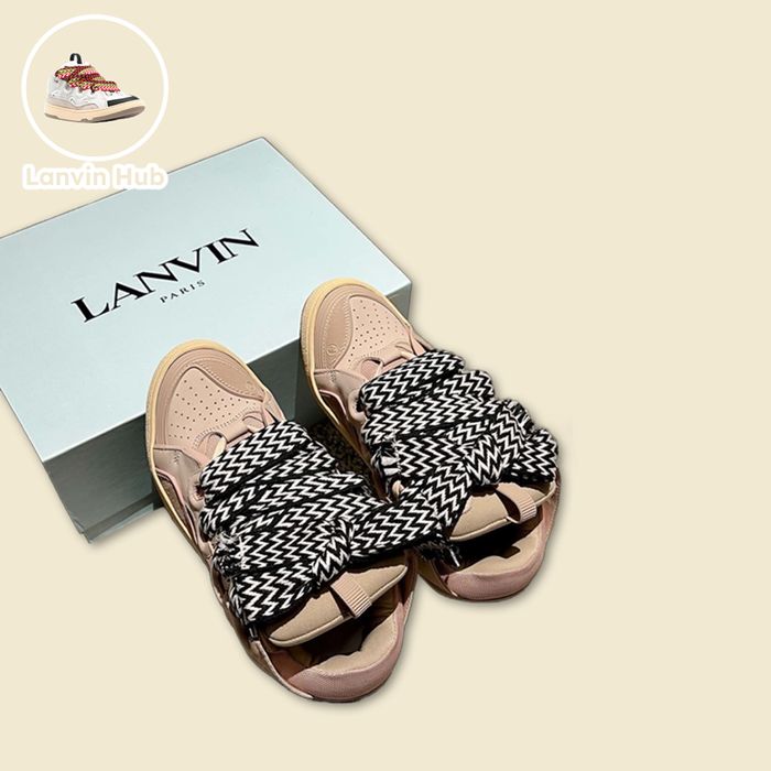 Lanvin Curb Sneakers Pink