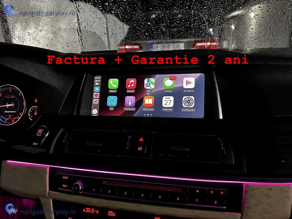Apple CarPlay și Android Auto BMW E90 E70 F10 F30 F15 F01 X3 X4 X5 X6