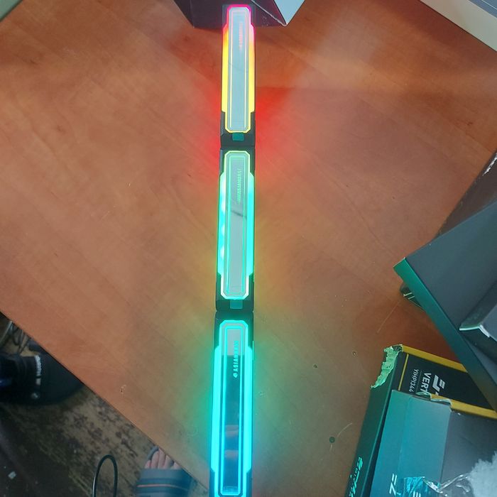 Set ventilatoare block 3x argb Tip Lianli 120mm,Asiahorse CosmiQ,black