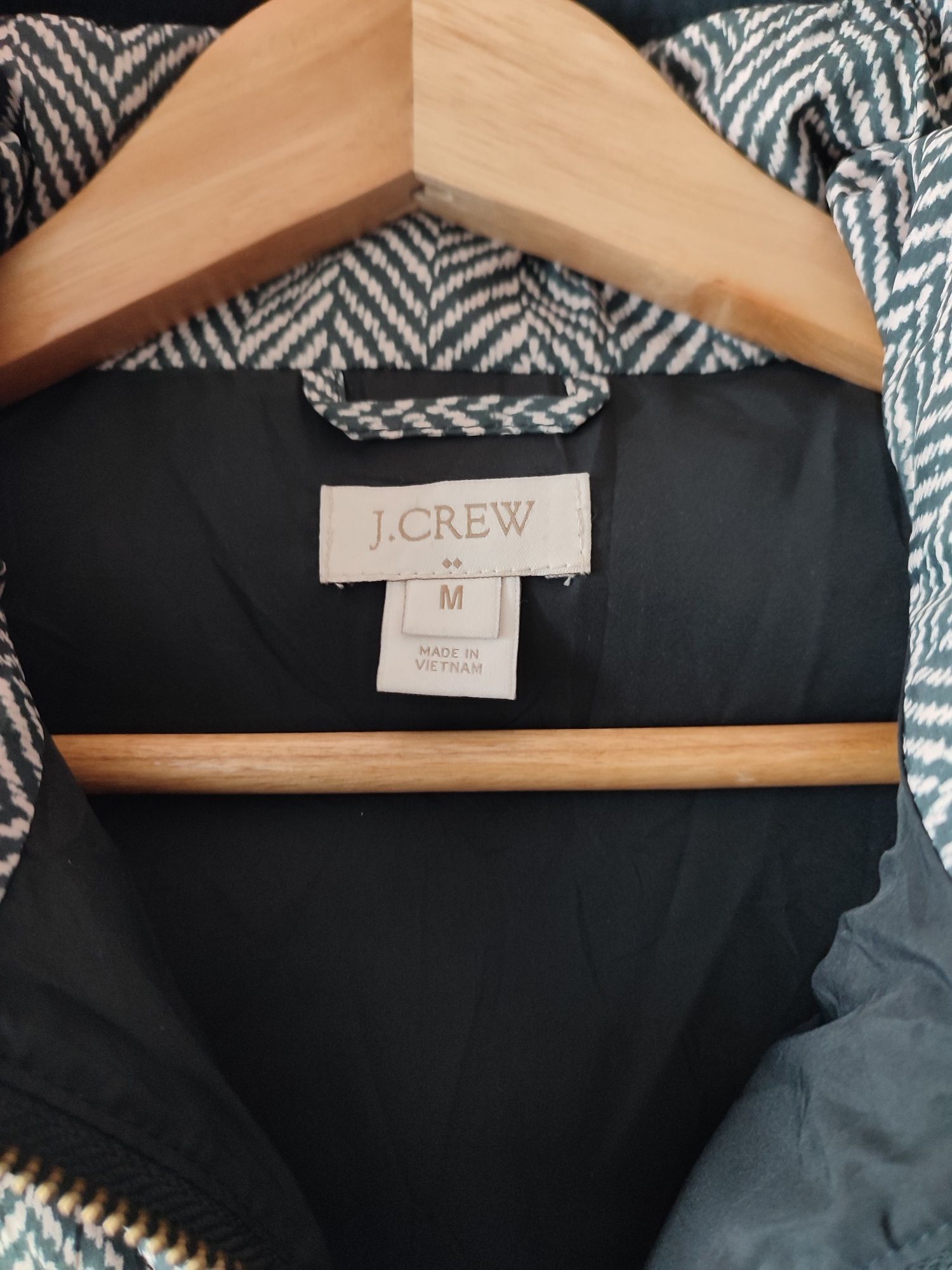J.Crew дамски елек гъши пух М