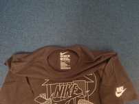 Vand tricou maneca scurta Nike, M, gri, material elastic, bbc100%