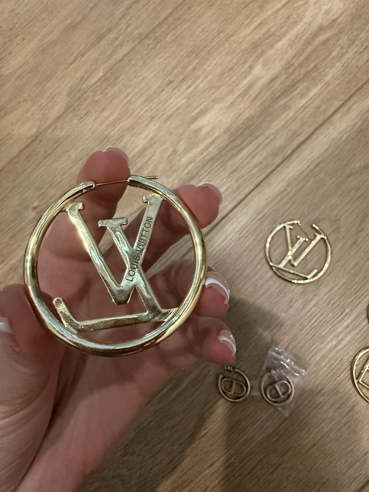 Дамски обеци Dior, Louis vuitton, Fendi