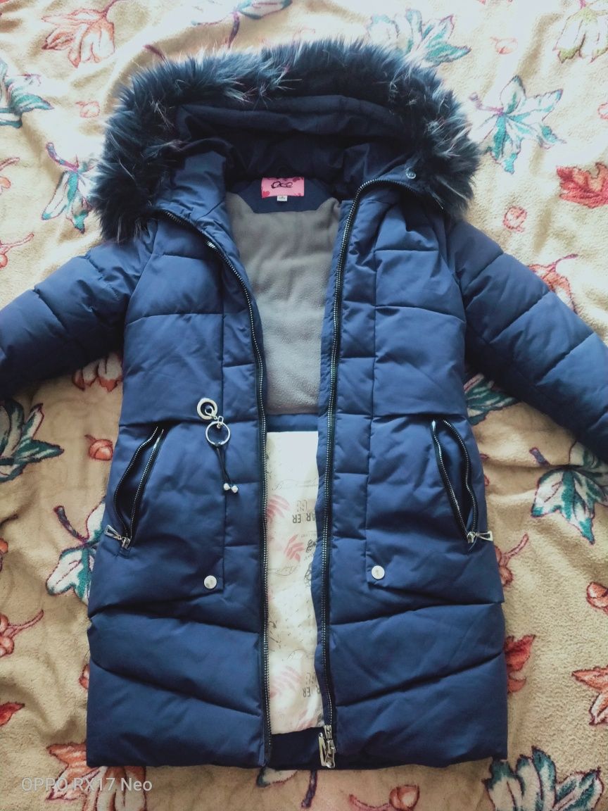 Куртка зима на девочку