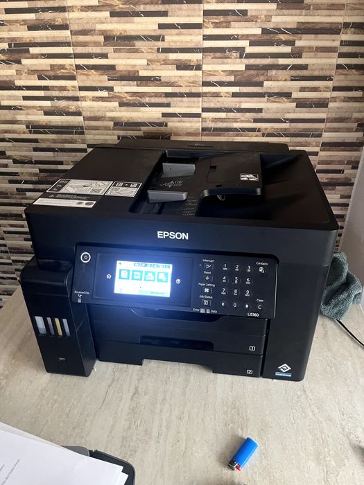 Multifunctional inkjet EPSON EcoTank L15160 CISS, A3+