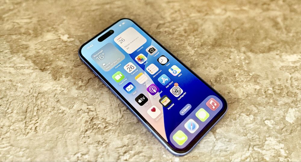 **ATS GSM**ID40079 iPhone 16 128Gb Ultramarine /Baterie98%/Garantie
