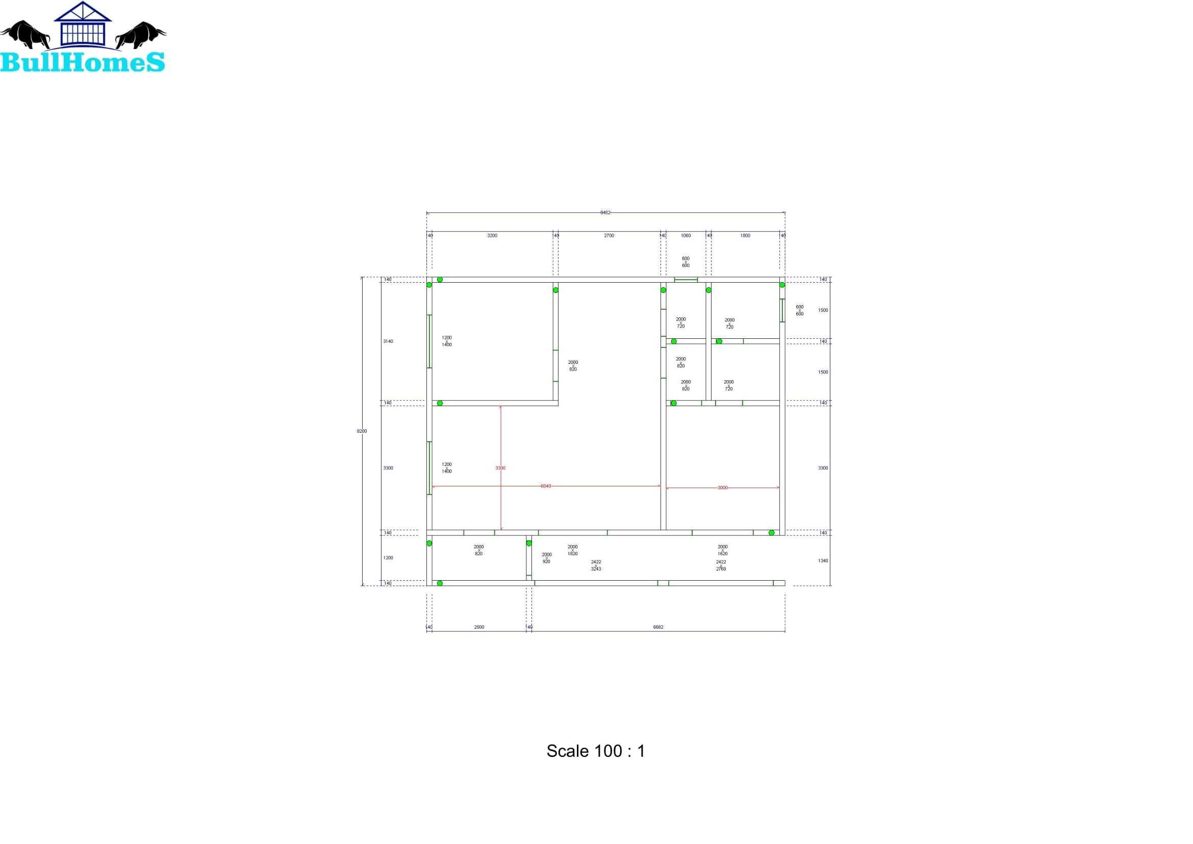 Бунгало,Бунгала,Къщи,Преместваеми къщи,Модулни,Жилищни - 77,6м²