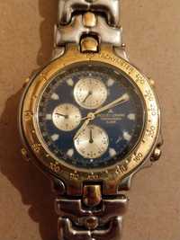 Позлатен часовник Jacques Lemans chronograph