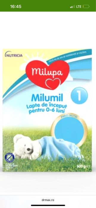 Lapte milumil lapye de inceput pentru 0-6 luni