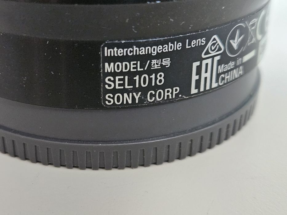 Obiectiv Sony 10-18 f4 OSS