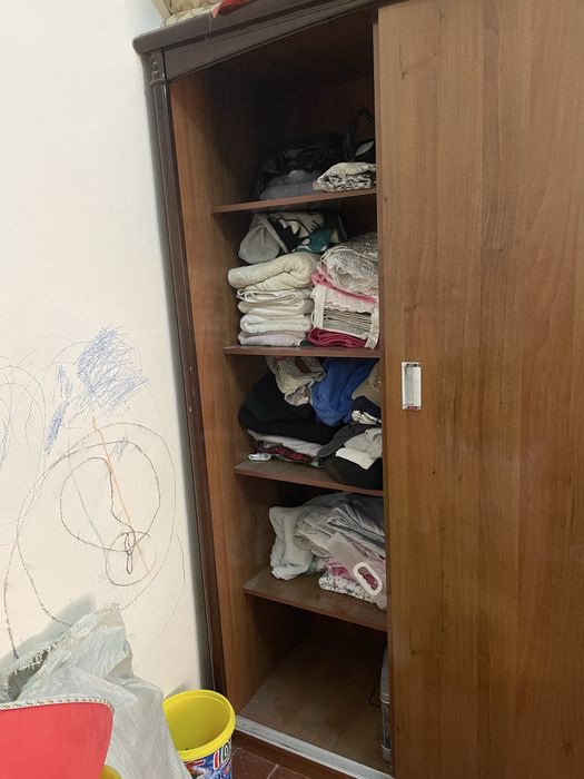 Продается шкаф+кровать 1спальная детская в отличном состоянии