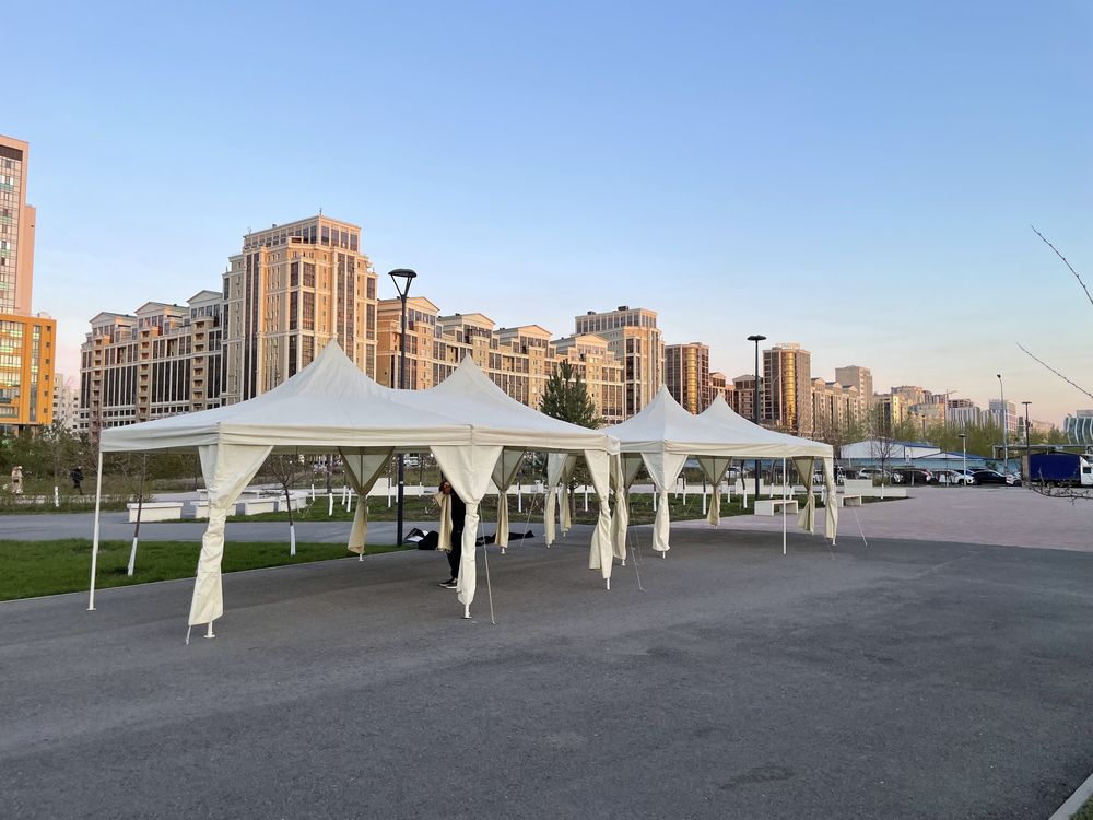 Аренда шатер Астана, шатыр, шатров, прокат палатка стол-стулья газон
