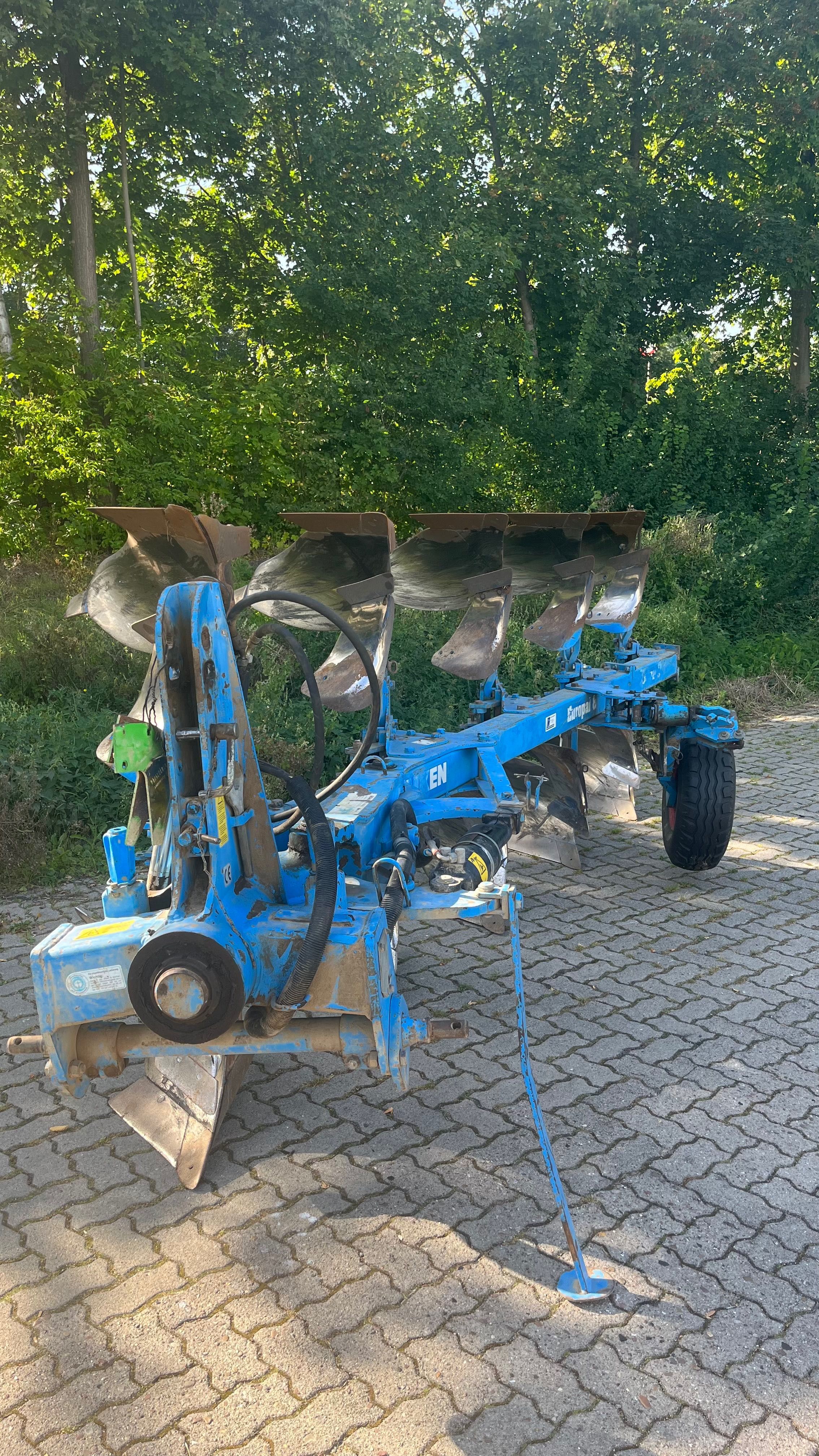 Lemken Europal 8 Case, Claas, John Deere, Belarus tortadi