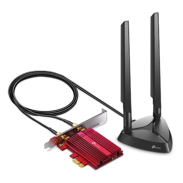 Placa de retea Wireless TP-LINK Archer TXE75E, AXE5400 Tri-Band WiFi6E