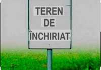 Teren central de inchiriat