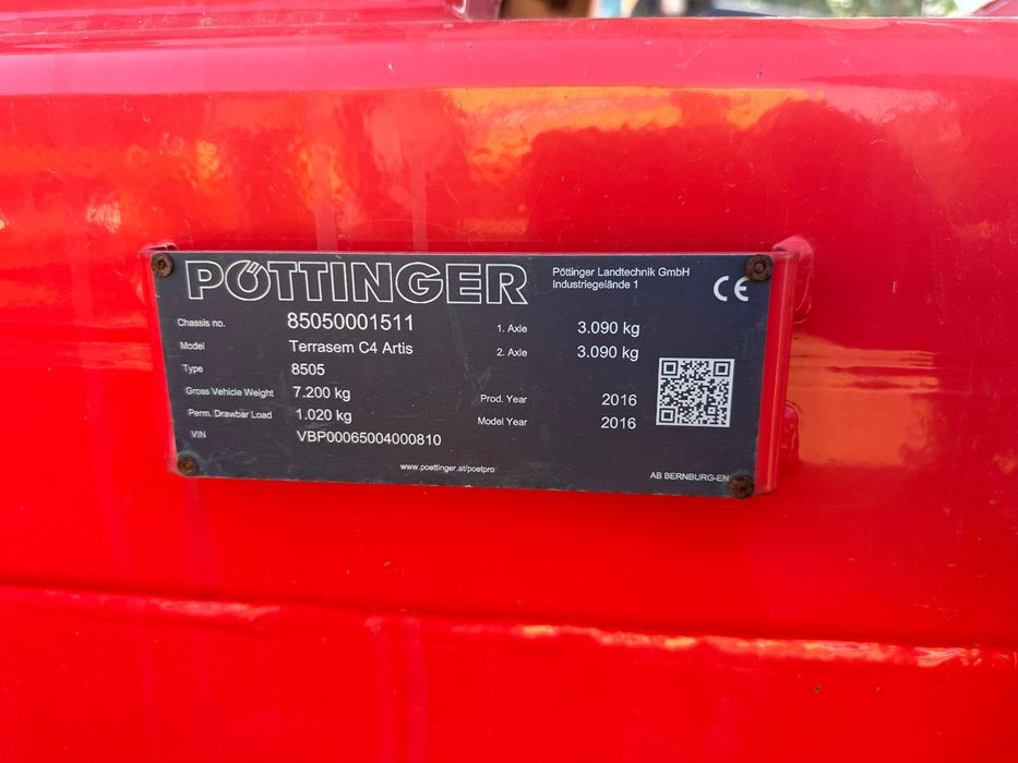 Semanatoare Pottinger Terrasem C4 Artis