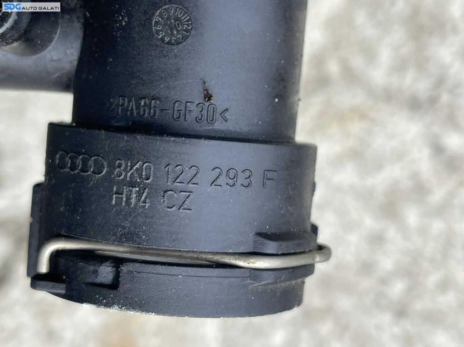 Furtun Conducta Cot Racord Radiator Apa Audi A5 2.0 TDI 2008 - 2011 Cod 8K0122293F [C3005]