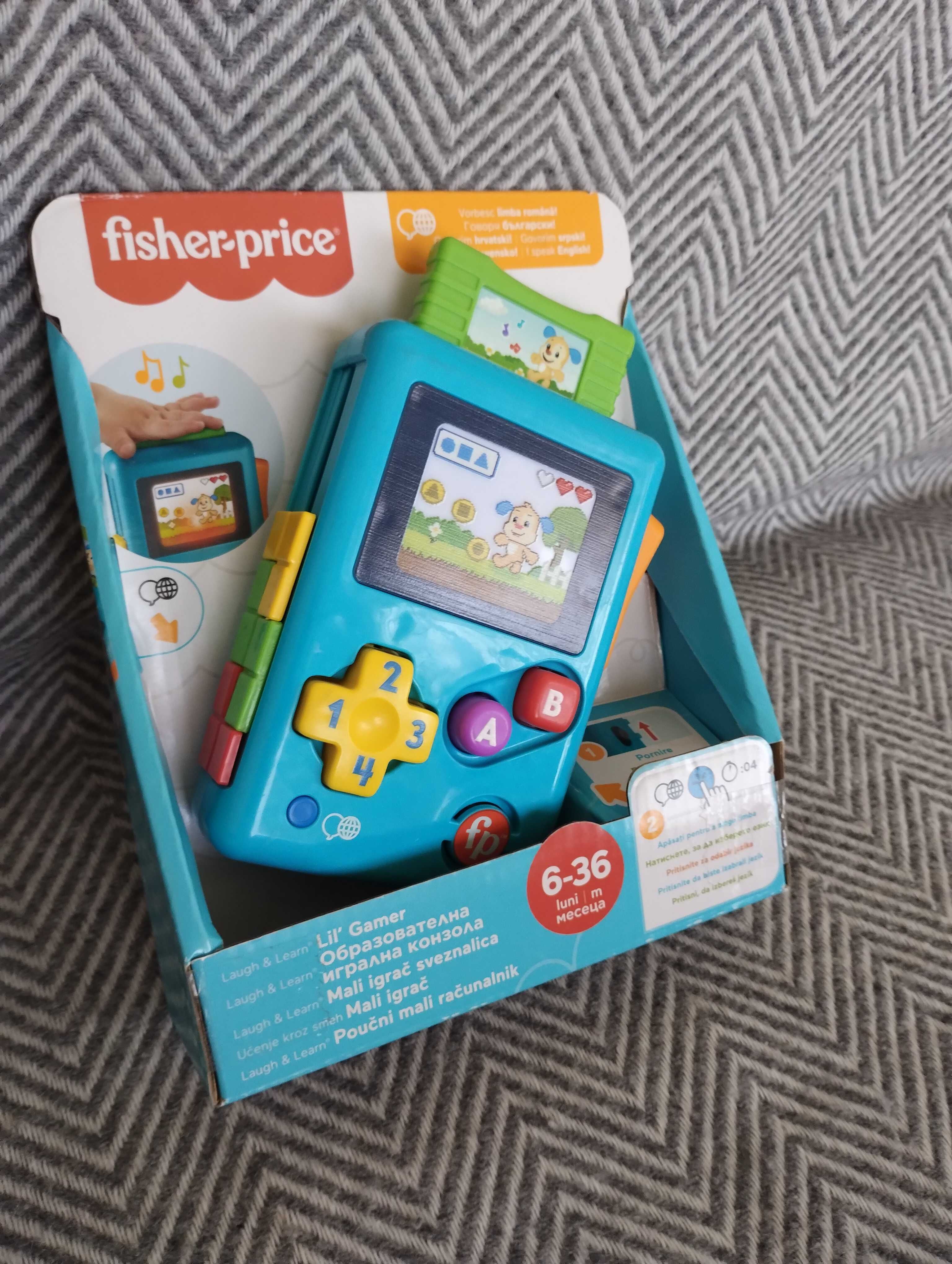 Fisher price образователна игрална конзола
