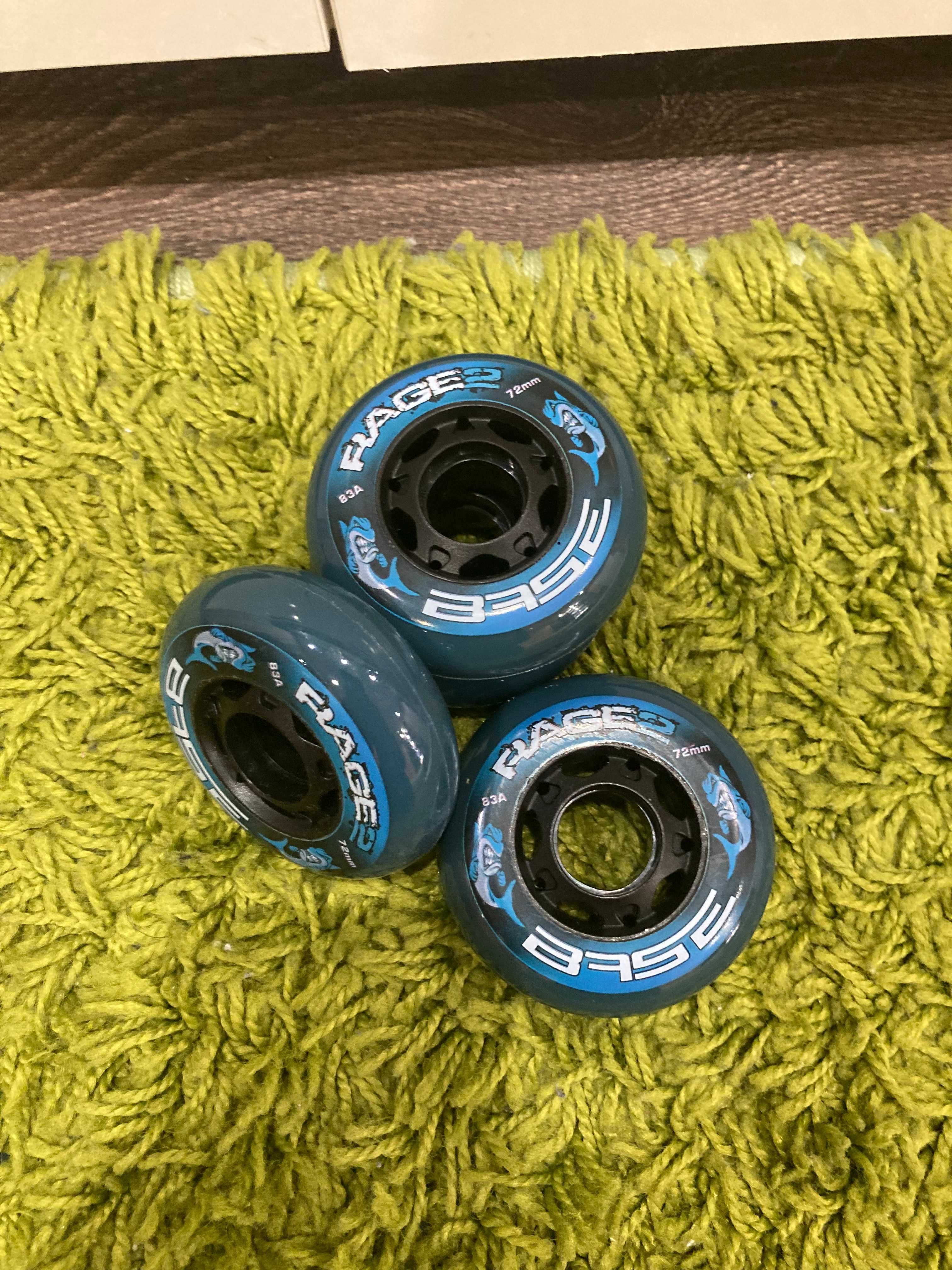 Гуми за Inline Skates Base Rage 2 72mm 83A 4 броя