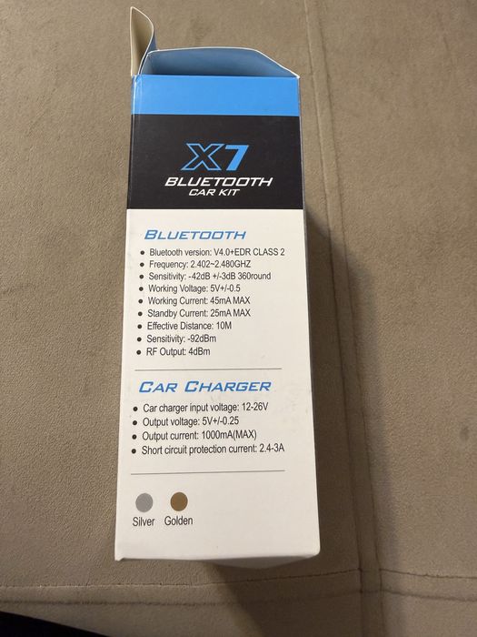 Bluetooth car kit X7
