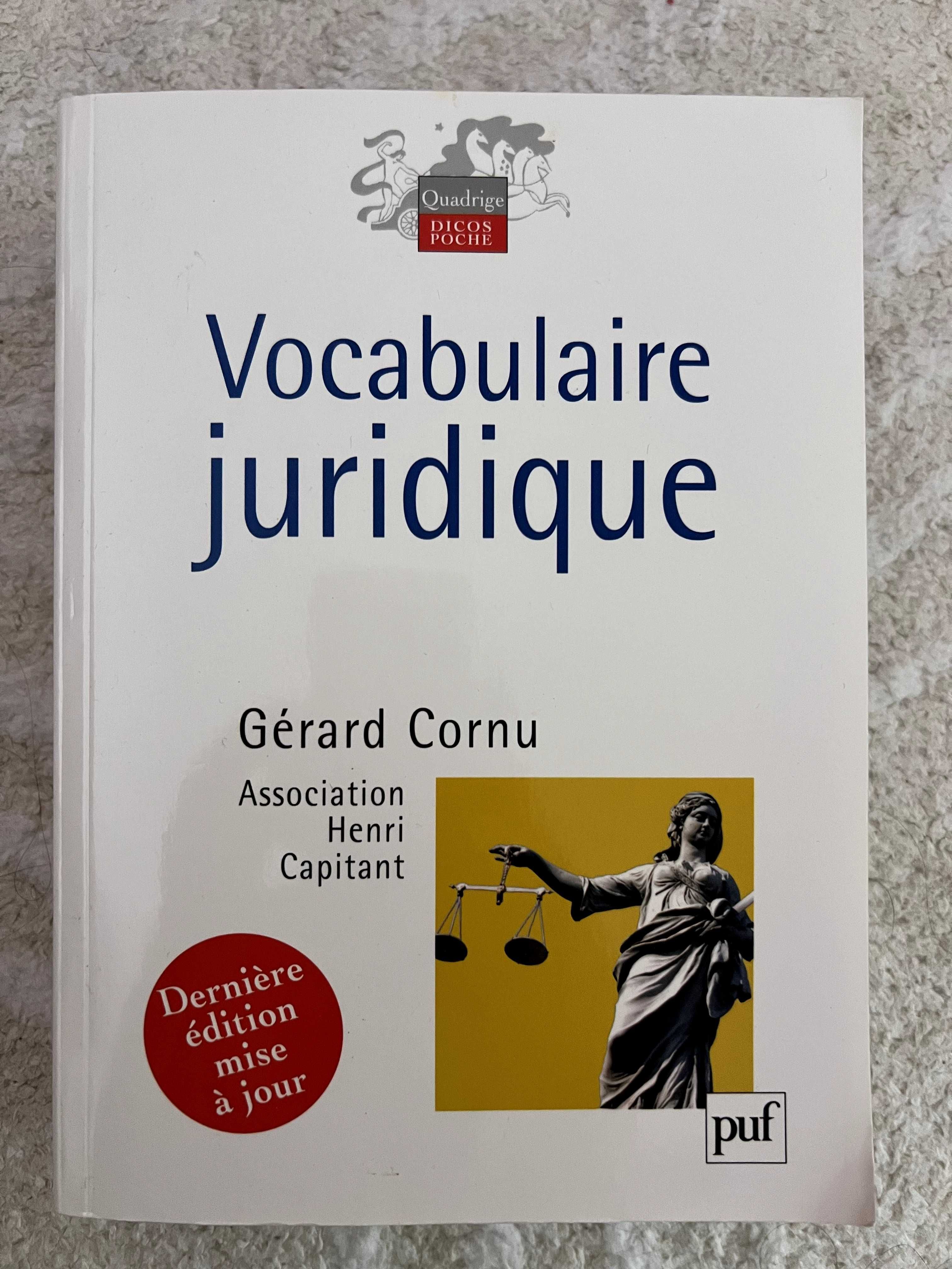 Vocabulaire juridique - речник на правни термини на френски
